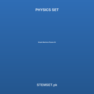 Simple Machines Physics Kit