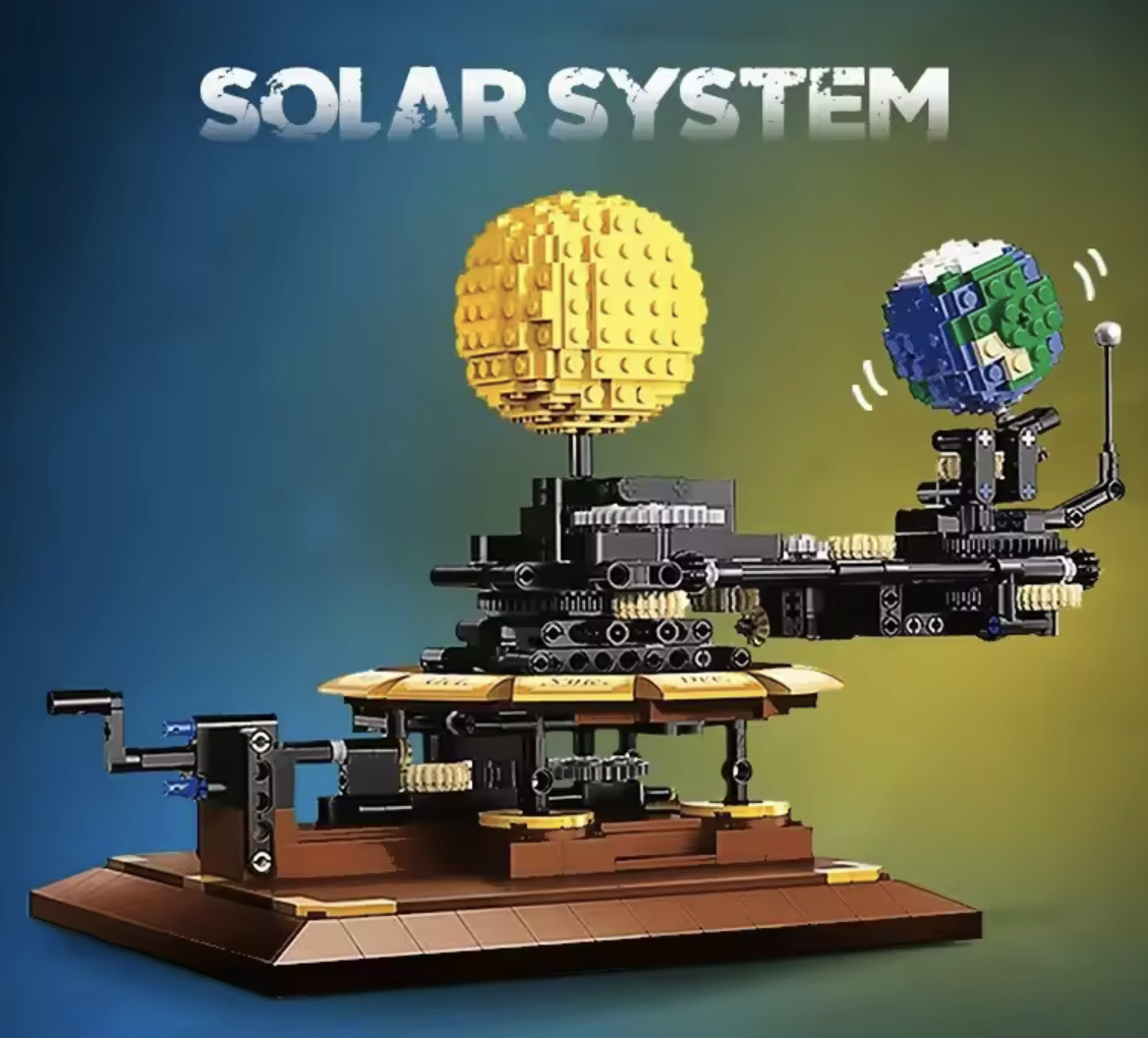 Earth-Sun-Moon LEGO DIY